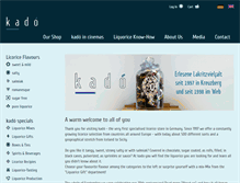 Tablet Screenshot of kado.de